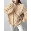 Custom Thick Cotton Women's Sweater Manufacturer