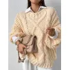 Custom Thick Cotton Women's Sweater Manufacturer