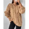 OEM Chunky Knit Loose Knit Pullover Sweater