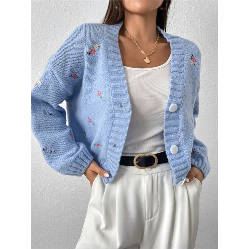 Custom Women Knit Sweater Cardigan