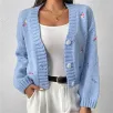 Custom Women Knit Sweater Cardigan