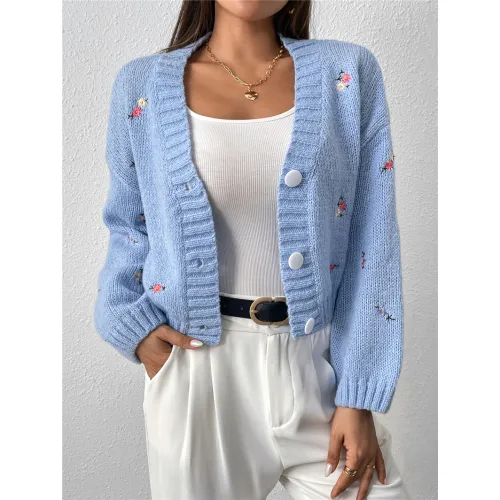 Custom Women Knit Sweater Cardigan