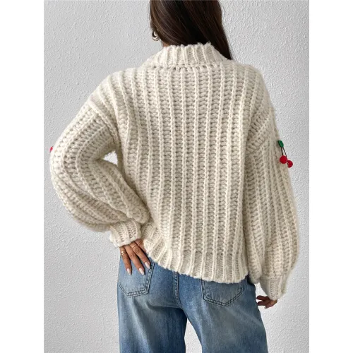 Fábrica de Suéteres Tricotados para Mulheres