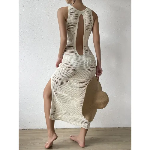 Leverancier van Vrouwen Uitgesneden Breisweater Jurk