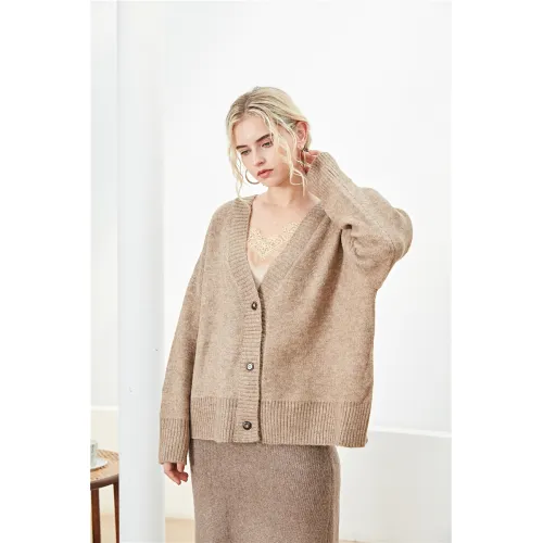 Women's V Neck Cardigan Sweater Wholesale