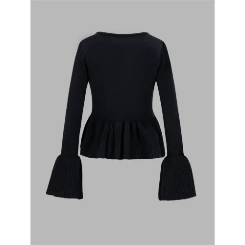 Свитер-пуловер с пуговицами для женщин