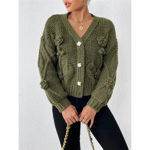 Venda por atacado de cardigãs femininos