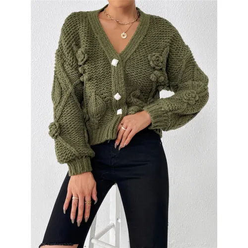 Venda por atacado de cardigãs femininos