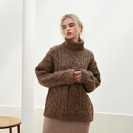 Women's Long Sleeve Turtleneck Sweater