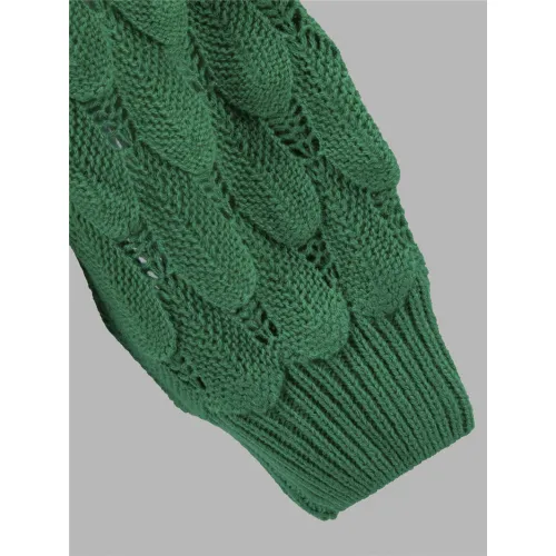 Women's Knit Crewneck Sweater Supplier