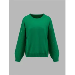 Women's Knit Crewneck Sweater Supplier