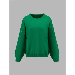 Nhà cung cấp áo len nữ kiểu crewneck