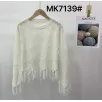 Women pullover sweater with tassel fashion