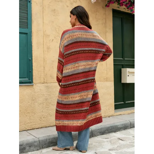 Кардиган с длинными рукавами на пуговицах для женщин