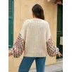 Women's V-neck colored button up cardigan jacket