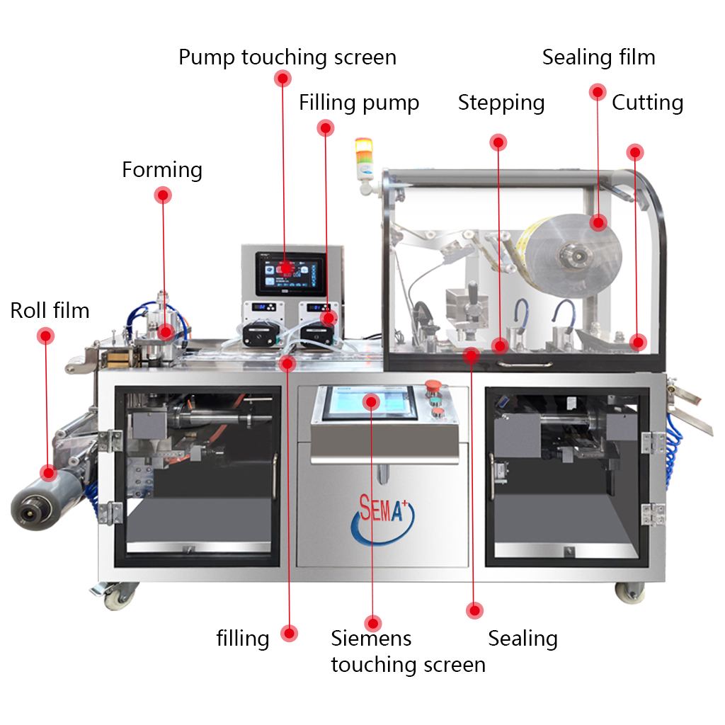 Fully automatic multifunctional olive oil liquid packaging machine food ...