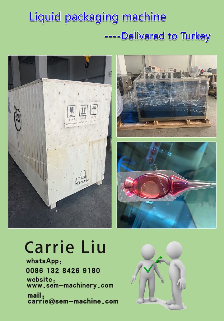 Full automatically pharmaceutical medical curry sauce shape liquid packing filling machine