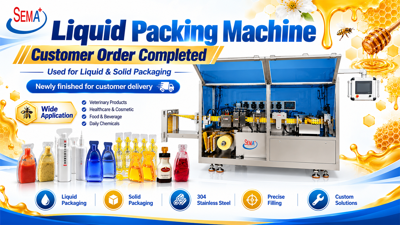 DGS N5 Liquid Packing Machine Customer Order Completed