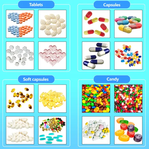 Factory Medical Pharmaceutical Multi Hoppers Tablets Sachet Packing Machine