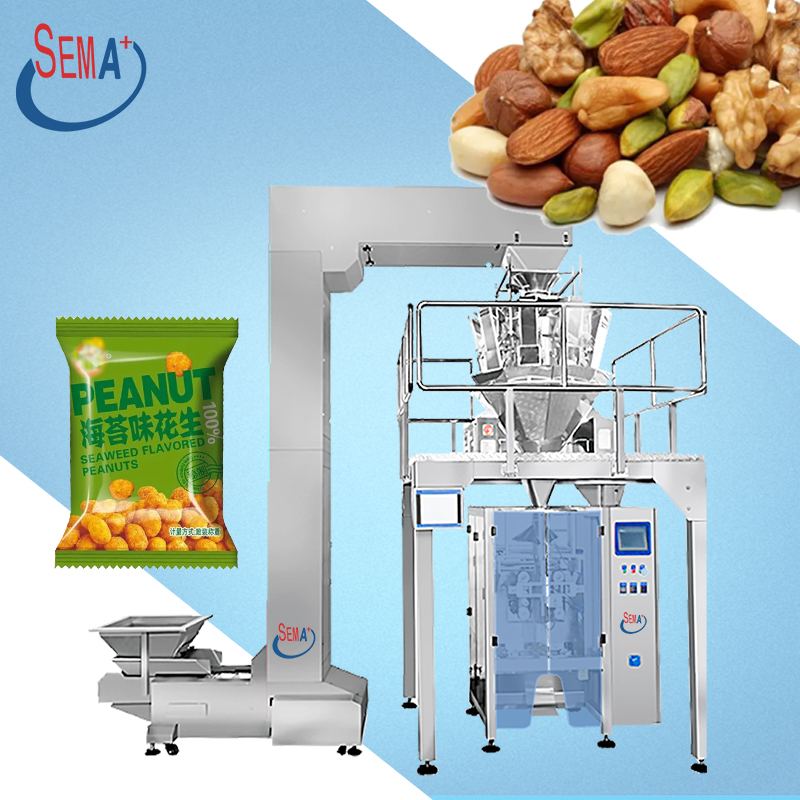 Fully automatic vertical nut sachet packing machine for potato chip ...