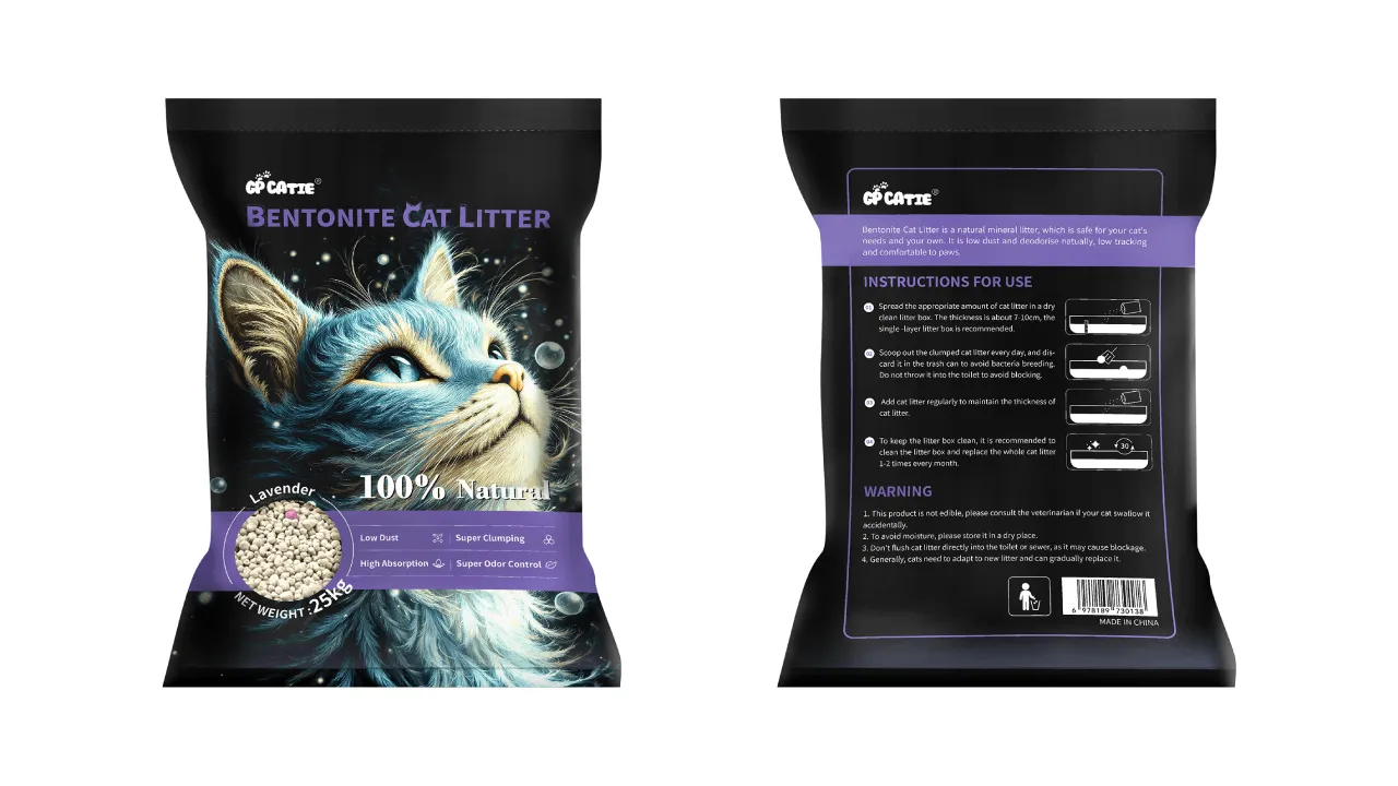 GP CATIE premium odor-control  bentonite cat litter
