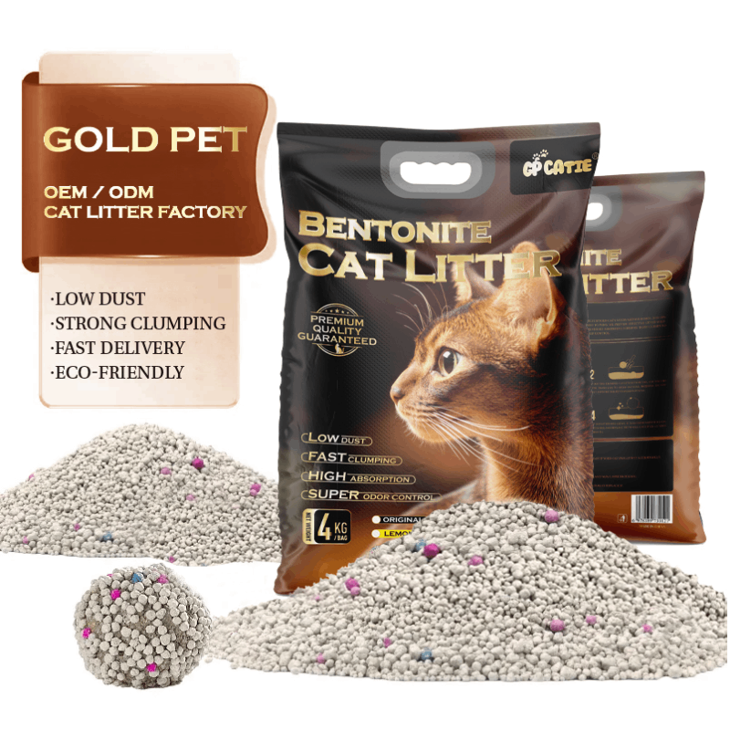 Image showcasing GP CATIE Premium Low-Dust cat litter