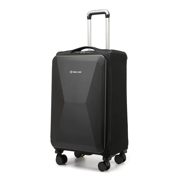 Wemgesabre Ready-made Soft&Hard Combination Light Weight Expandable Luggage Set No need MOQ