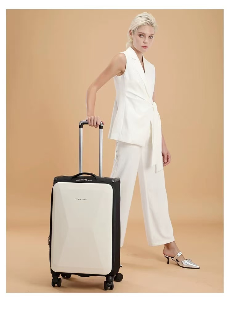 Wemgesabre Ready-made Soft&Hard Combination Light Weight Expandable Luggage Set No need MOQ