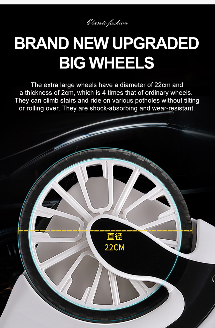 Wemgesabre Innovative 2 Big Wheel Hard Luggage