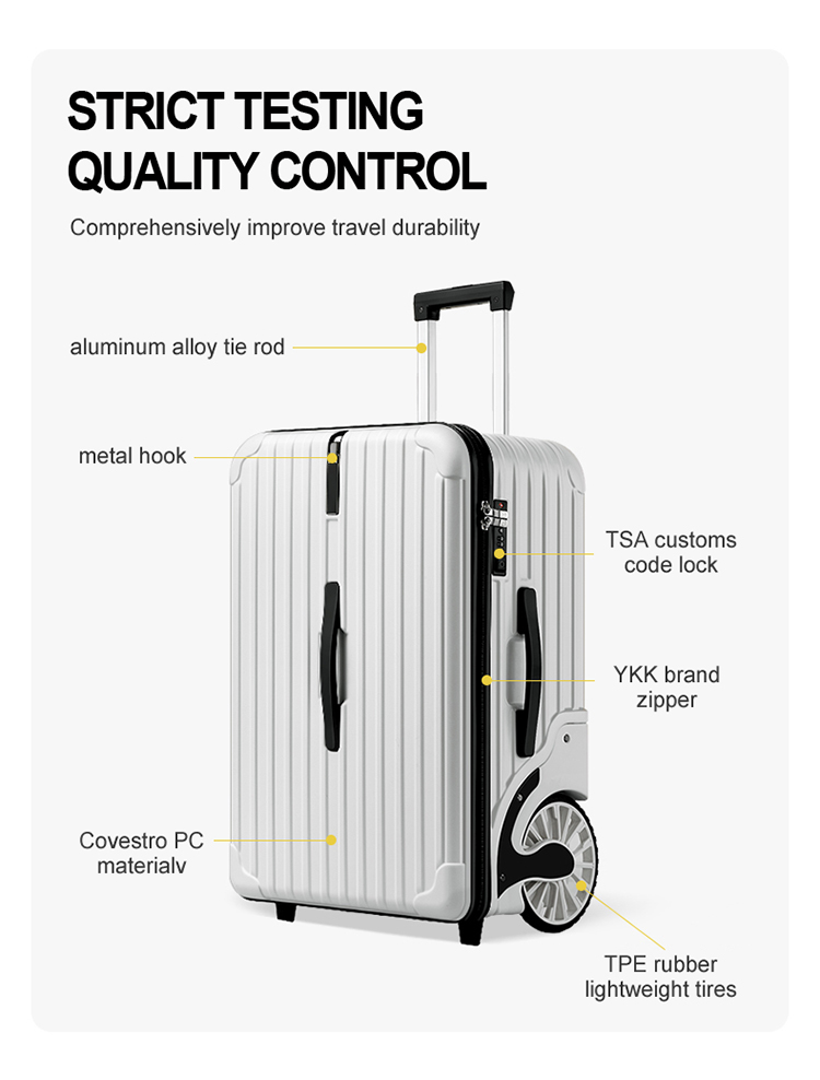 Wemgesabre Innovative 2 Big Wheel Hard Luggage
