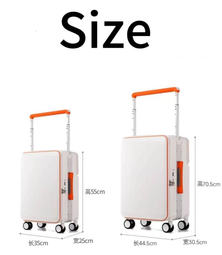 Wemgesabre 2024 Top Class AB side Wide Handle Front Open PC luggage