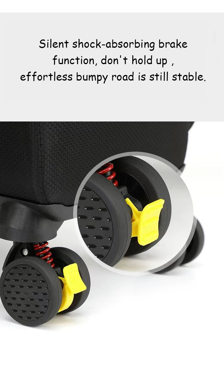 Wemgesabre Ready-made Soft&Hard Combination Light Weight Expandable Luggage Set No need MOQ