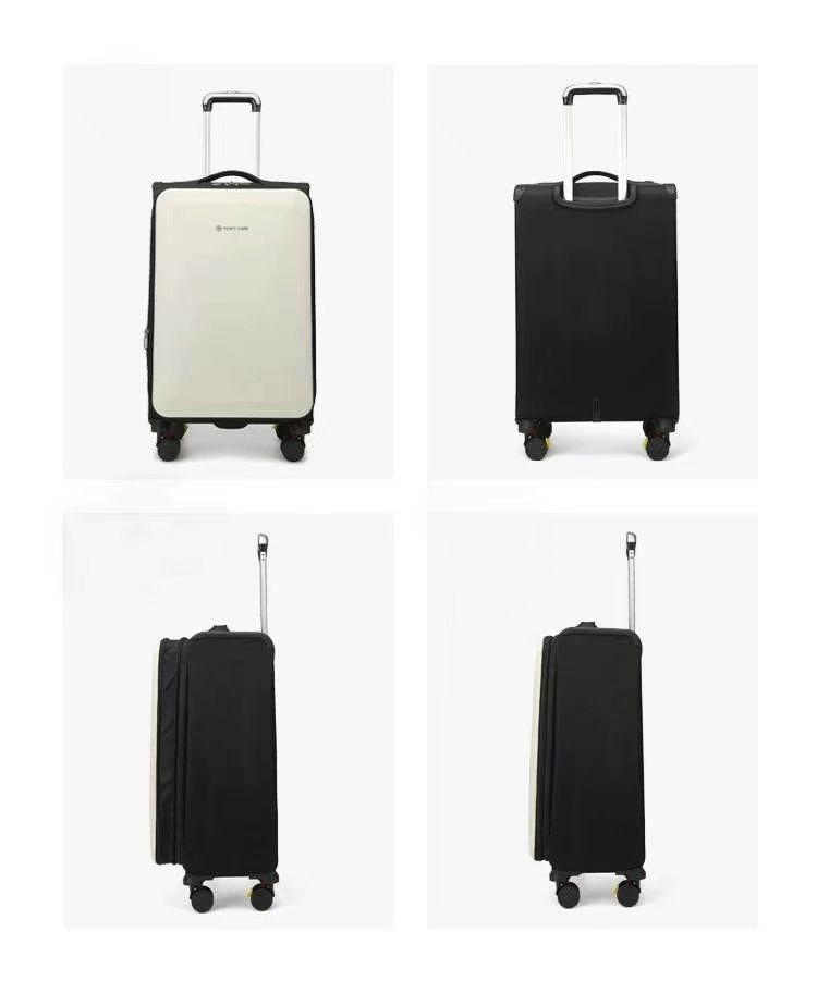 Wemgesabre Ready-made Soft&Hard Combination Light Weight Expandable Luggage Set No need MOQ