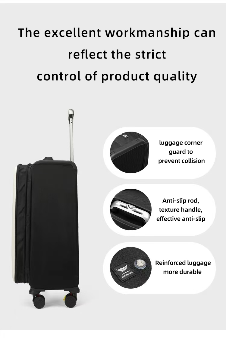 Wemgesabre Ready-made Soft&Hard Combination Light Weight Expandable Luggage Set No need MOQ