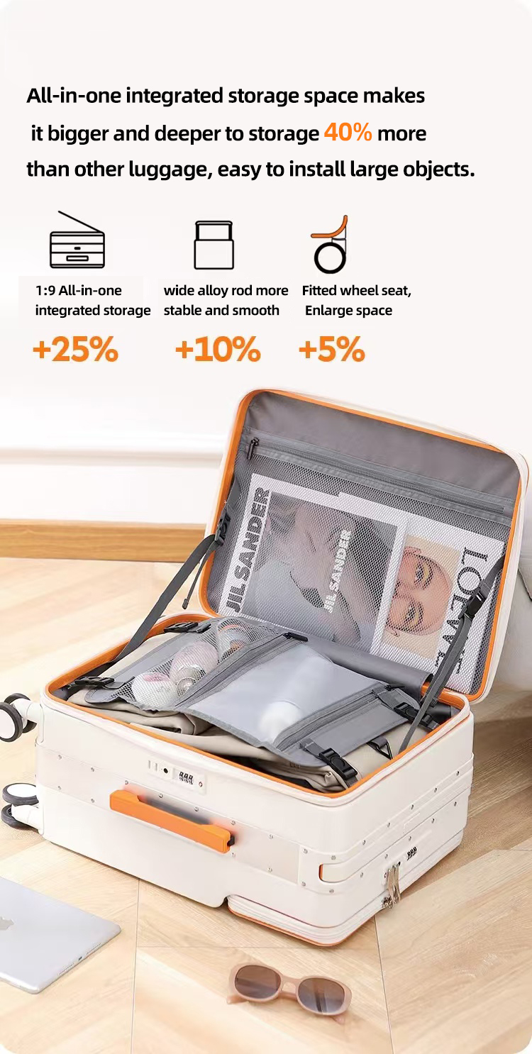 Wemgesabre 2024 Top Class AB side Wide Handle Front Open PC luggage