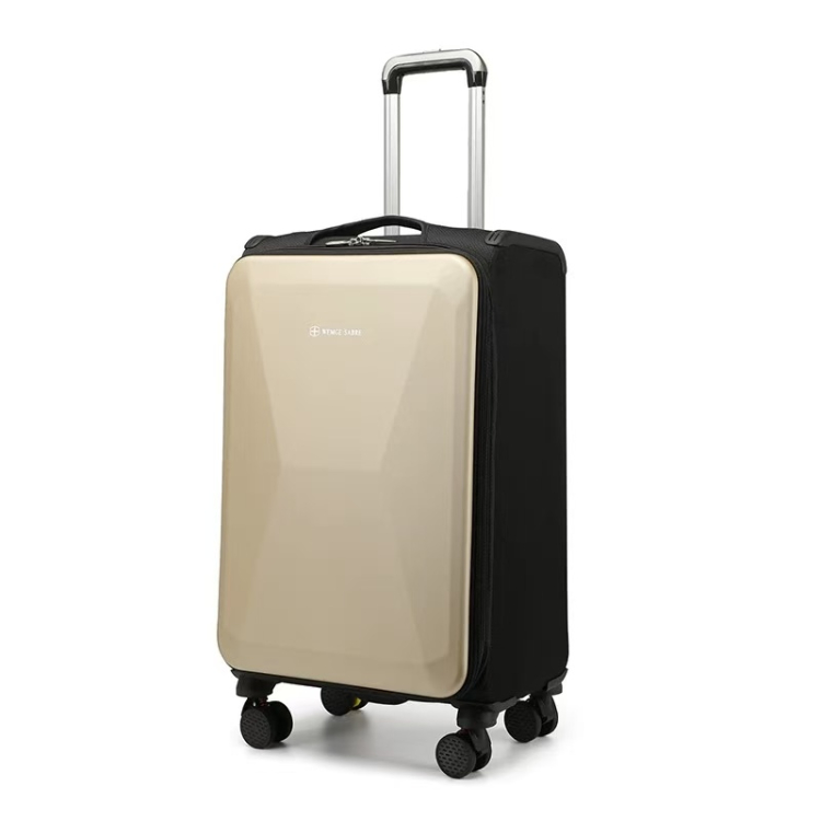 Wemgesabre Ready-made Soft&Hard Combination Light Weight Expandable Luggage Set No need MOQ