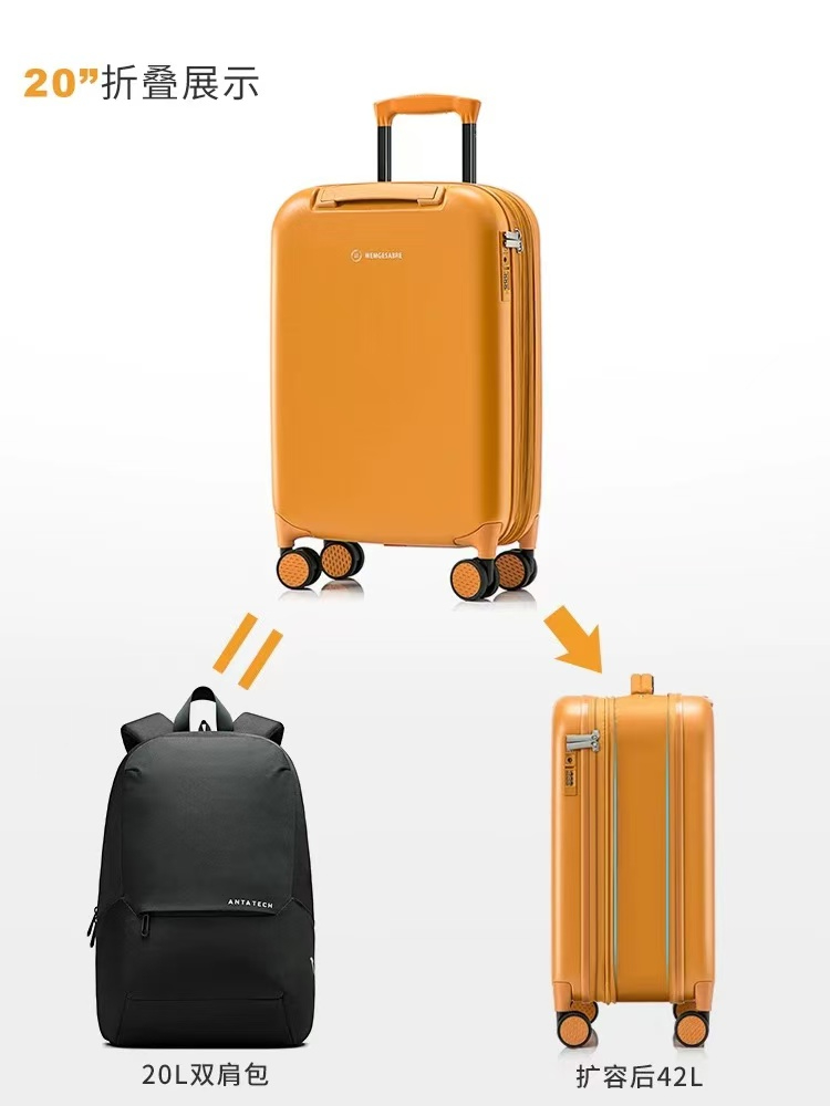 Wemgesabre Expandble Collapsible Luggage Set Say Goodbye To Storage Hassles