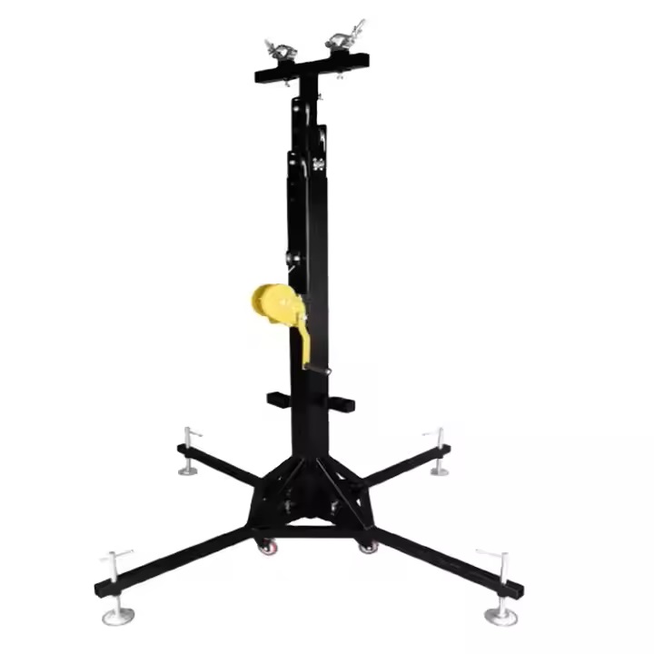 Heavy Duty Adjustable Height Crank Stand Adjustable Lifting Tower