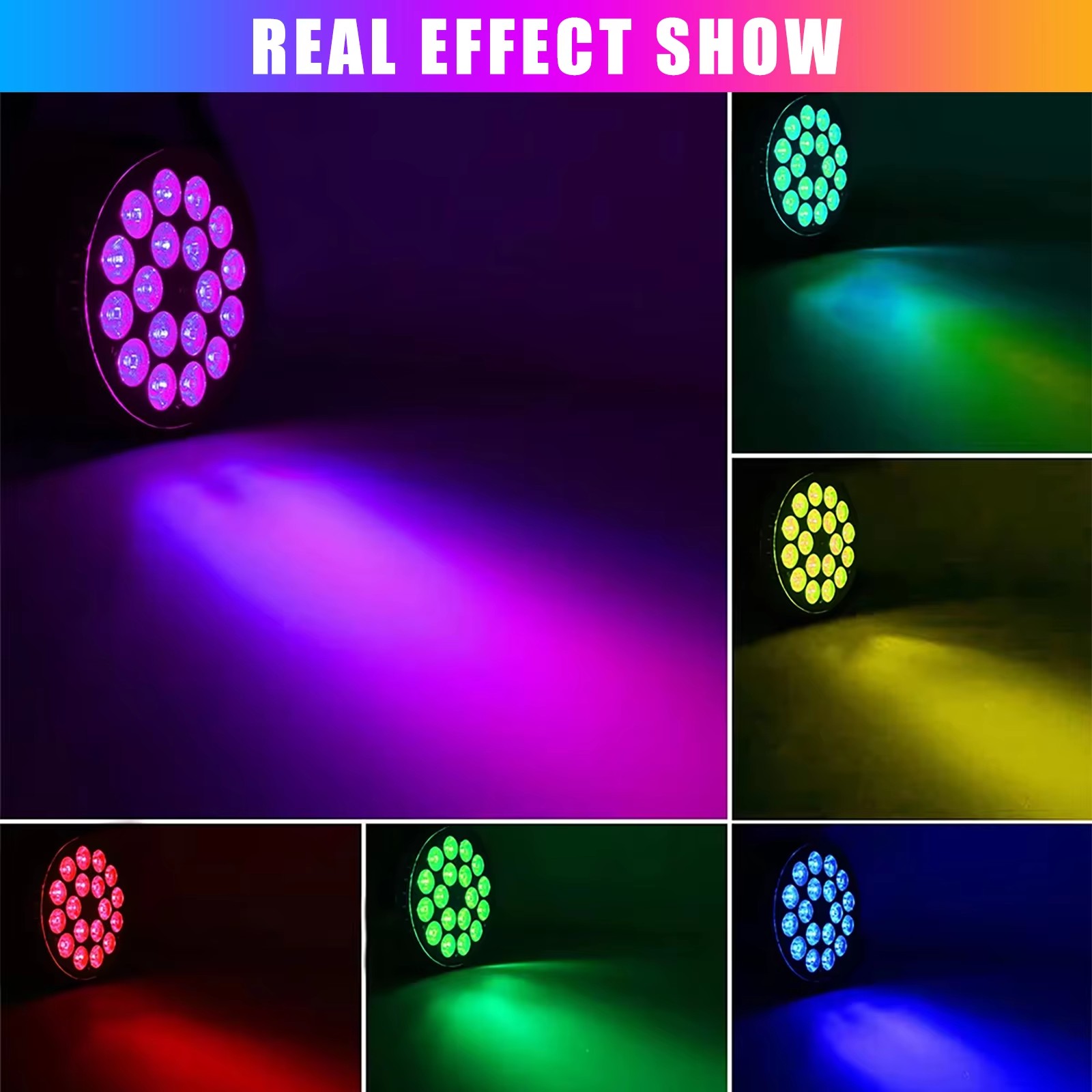 Par Light Effects LED Stage PAR Light for Incredible Effects - LED Stage PAR