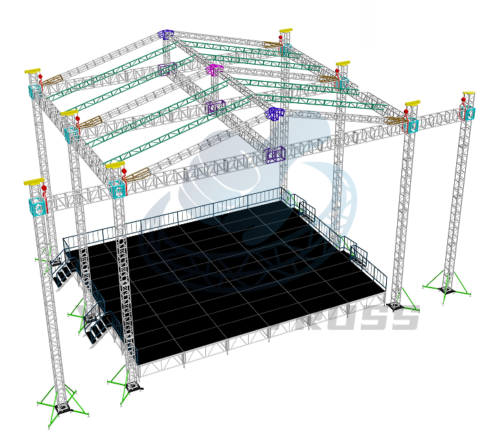 Stage Constructure Layers Customizable Stage Types for Every Product