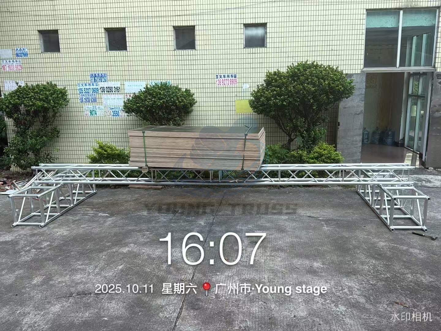 High Quality 290x290mm Truss Load-Bearing Test.