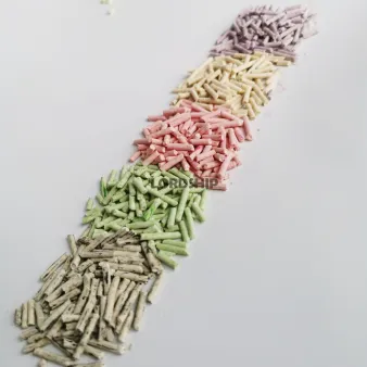 Cylinder natural tofu clumping cat litter