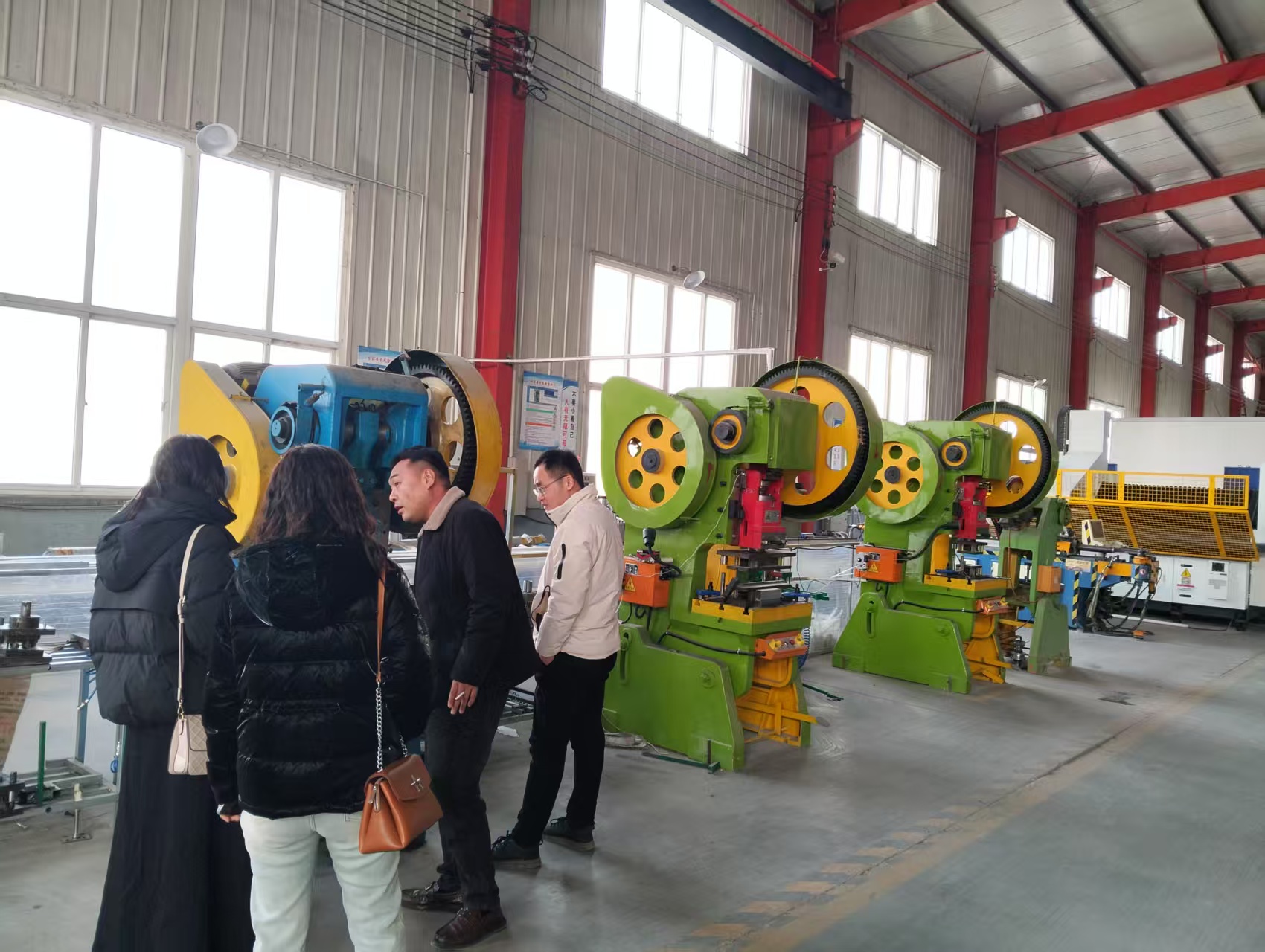 Our company has started to produce goods