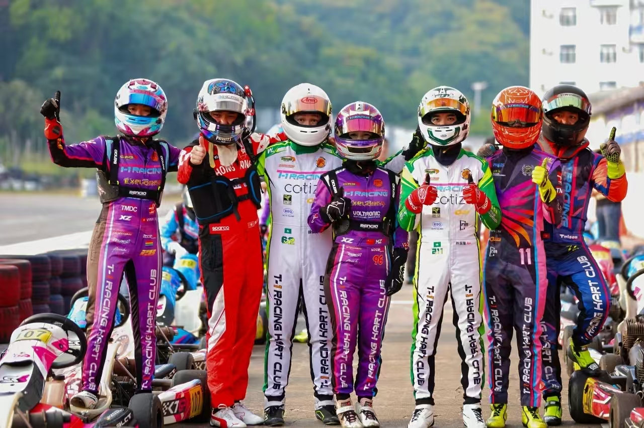 SKR Karts Shine Bright at Zhuhai Qi'ao Island Karting Competition