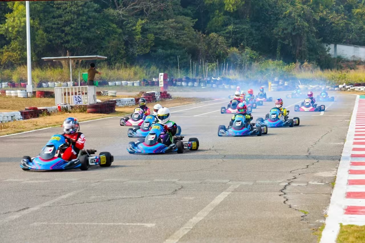 SKR Karts Shine Bright at Zhuhai Qi'ao Island Karting Competition