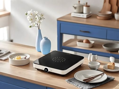 Inductiekoker met knop: de finishing touch op de eettafel