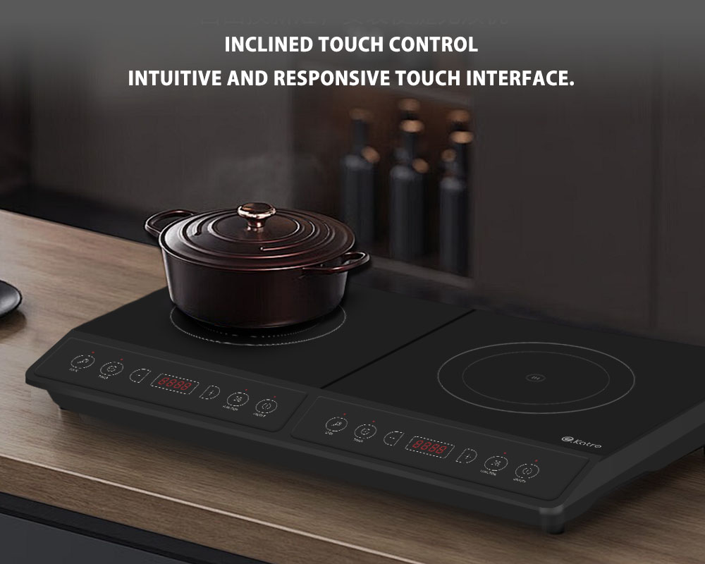 ID35-T07 Dual Zone Portable Induction Cooktop