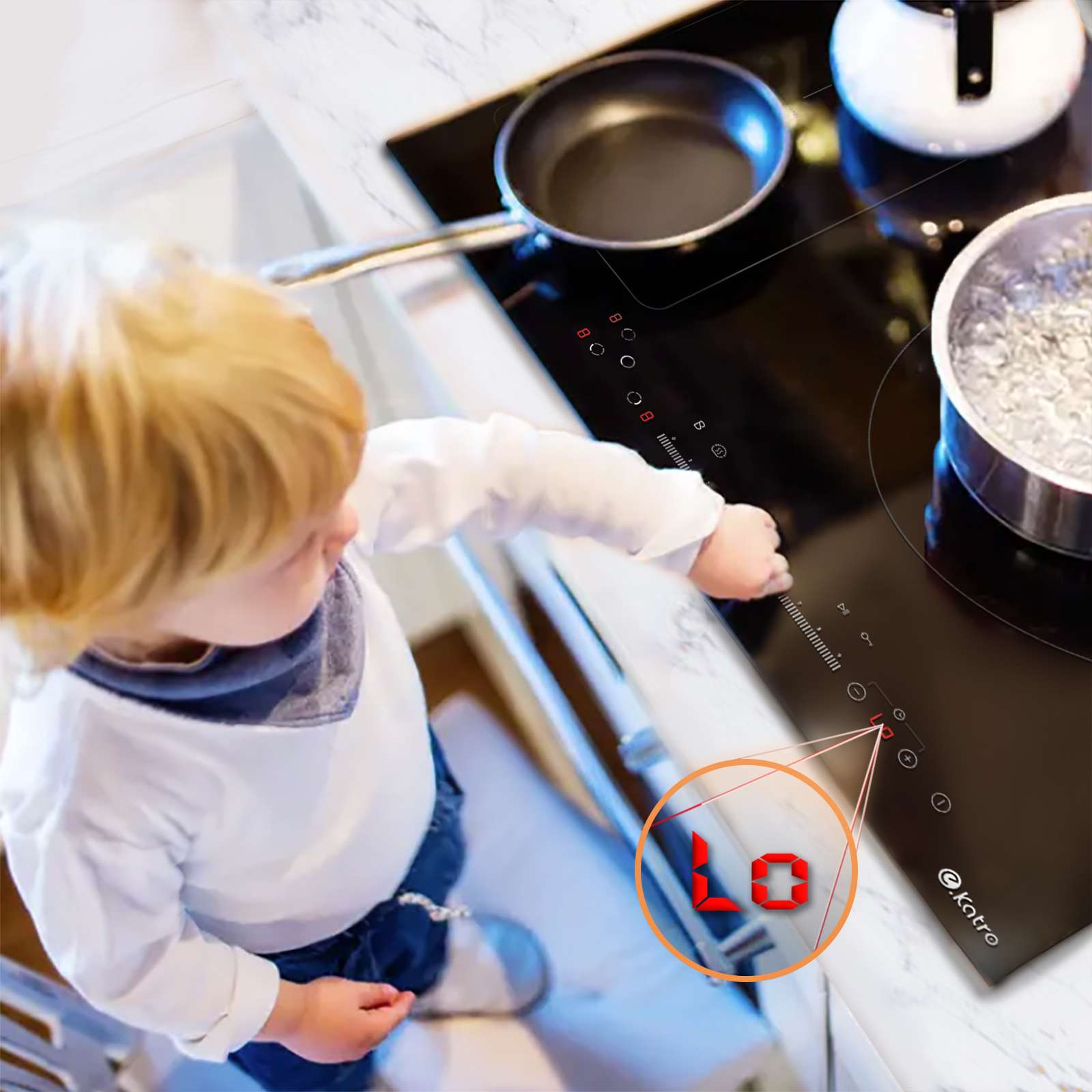 eKatro Induction Cooktop: Redefining Modern Kitchen Reliability with Cutting-Edge Safety Technology
