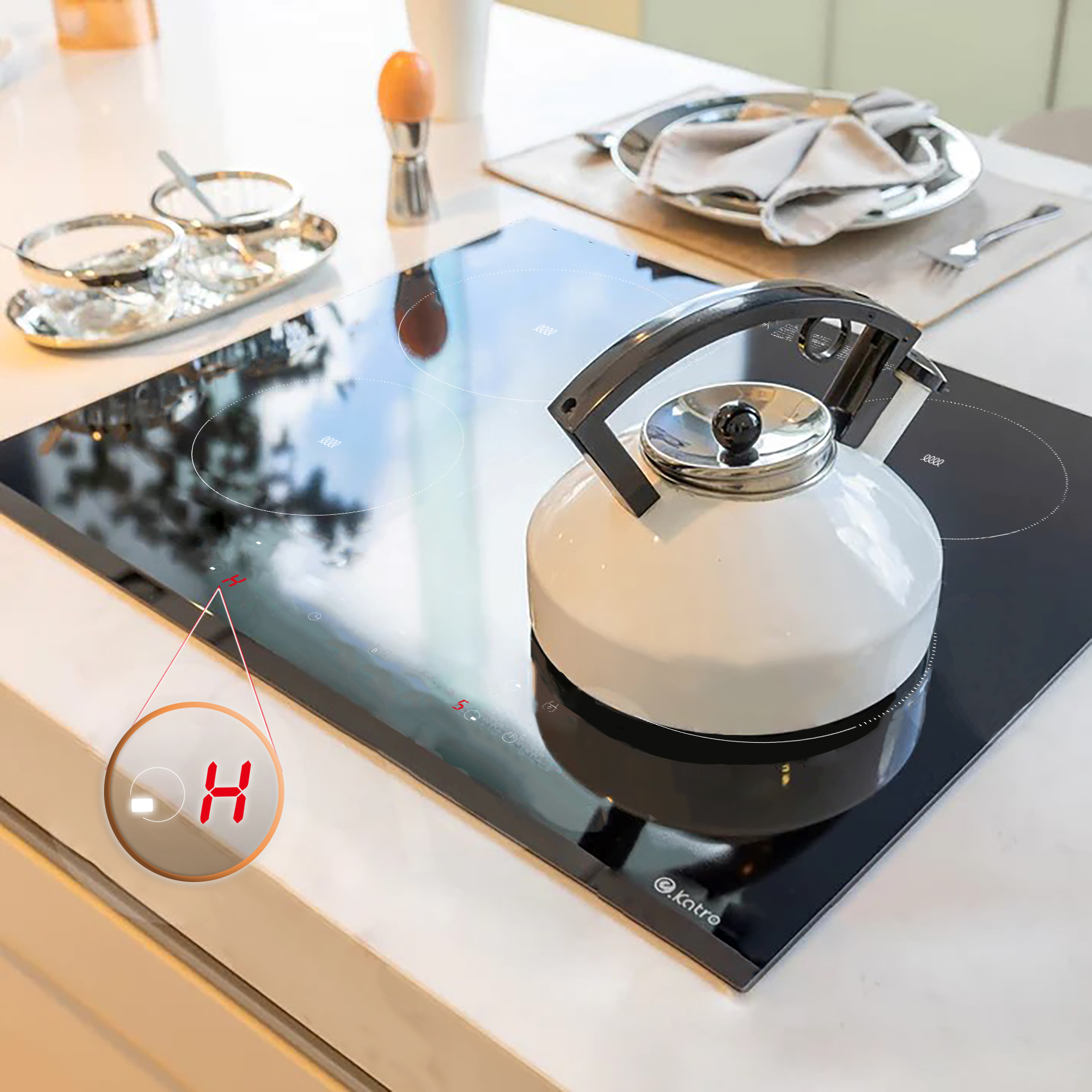 eKatro Induction Cooktop: Redefining Modern Kitchen Reliability with Cutting-Edge Safety Technology
