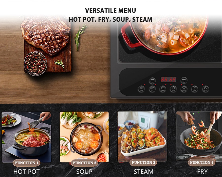 {High-End Custom Induction Cooktops}